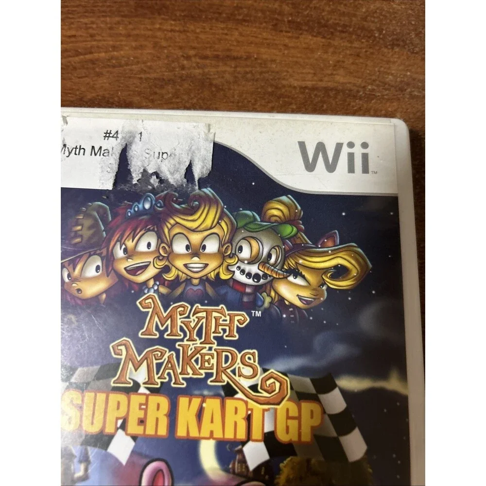 Myth Makers: Super Kart GP - Nintendo Wii - (Original Case+Disc) Has Manual Game